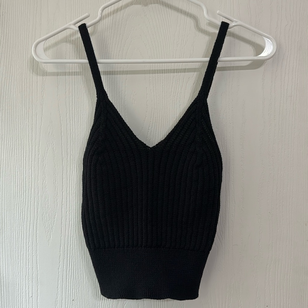Knitted tank top